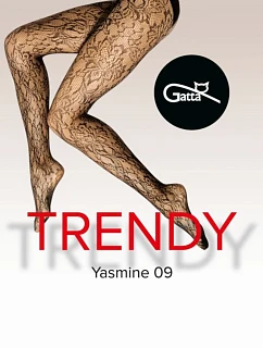 YASMINE - 09 SIEŤOVANÉ PANČUCHY