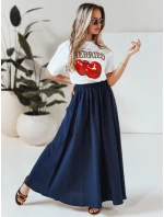 CISTAL sukňa námornícka modrá FashionStreet CY0451