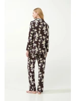 Vamp - Kvetinové pyžamo s gombíkmi 21023 - Vamp
