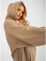 Dámska mikina EM BL 694.20X tmavo lila - FPrice