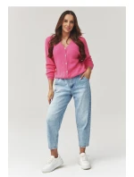 Zapínanie svetra model 223261 Makadamia