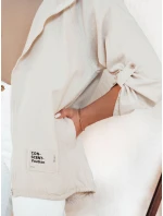 Dámska prechodná bunda MANDIA light beige FashionStreet TY4325