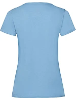 Fruit of the Loom Lady-Fit Valueweight T Dámske tričko 16.1372 sky blue Fruit of the Loom Lady-Fit Valueweight T Dámske tričko 16.1372 sky blue