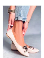 Dámske balerínky LL-269P Béžová - Seastar