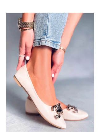 Dámske balerínky LL-269P Béžová - Seastar