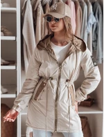 Dámska prechodná bunda GLAMOON béžová FashionStreet TY4811