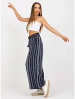 Nohavice D73771M62237A námornícka modrá Nohavice D73771M62237A námornícka modrá