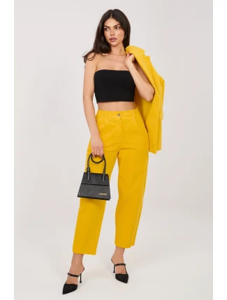 Šnúrové nohavice model 225085 Rue Paris
