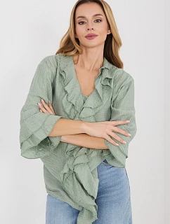 Košeľa s dlhým rukávom model 225521 Taliansko Moda