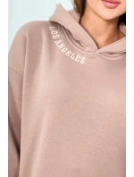 Izolovaná súprava s výšivkou Los Angeles tmavo béžová Izolovaná súprava s výšivkou Los Angeles tmavo béžová