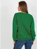 Dámska mikina MA BL 2205020 mikina.24 tmavo zelená - FPrice