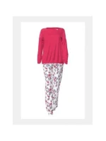 Elegantné dámske pyžamo s kvetinovým vzorom 11918 - Vamp