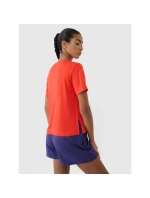 Dámske oversize rýchloschnúce tréningové tričko 4F 4FRSS25TFTSF1236-62S