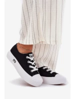 Trampki Damskie Na Platformie LEE ISLA C WOMEN LOW 50251001 Czarne
