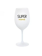 SUPER MAMA - pohár na biele víno 350 ml
