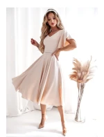Večerné šaty model 208821 beige - With You