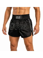 Pánske thajské šortky, čierne, V1 COMBATWEAR | DBX Bushido