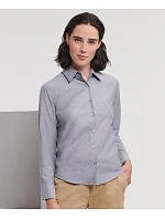 Russell Athletic 932F Blúzka Oxford s dlhými rukávmi 11.932F oxford blue Russell Athletic 932F Blúzka Oxford s dlhými rukávmi 11.932F oxford blue