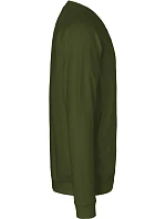 Neutral O 73501 Unisex mikina z bio bavlny 77.7301 military Neutral O 73501 Unisex mikina z bio bavlny 77.7301 military