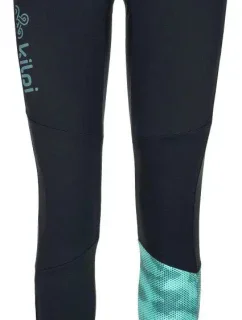 Dámske bežecké legíny ALEXO-W black - Kilpi