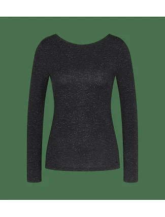 Beauty Layers Top LSL Lurex – čierna – TRIUMPH čierna – TRIUMPH
