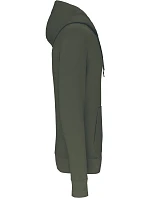 Kariban K 4027 Pánska ekologická mikina s kapucňou 20.4027 tmavá khaki Kariban K 4027 Pánska ekologická mikina s kapucňou 20.4027 tmavá khaki