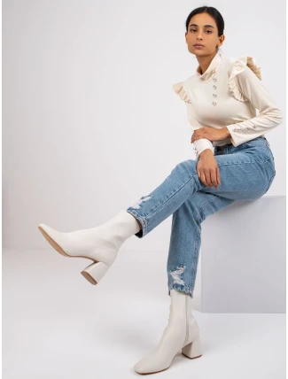 Blúzka DHJ BZ 6533A.44P svetlo béžová