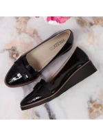 Dámske poltopánky W JAN71 Black - VINCEZA