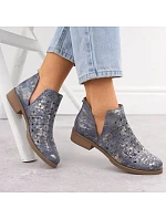 Dámska obuv W SA62-102 SAN12D blue - M.Daszynski