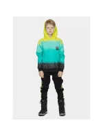 Chlapčenská bavlnená mikina s kapucňou 4F 4FJWSS25TSWSM2339-90A