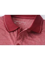 Daiber JN 706 Pánske melírované polo tričko z džerseju 02.0706 modrá melírovaná/námornícka modrá Daiber JN 706 Pánske melírované polo tričko z džerseju 02.0706 modrá melírovaná/námornícka modrá