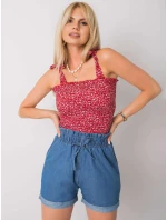 Šortky RO SN 2512.44P tmavo modrá Šortky RO SN 2512.44P tmavo modrá