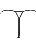 Otvorené tangá V-9818 čierna - Axami