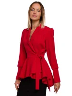 Dámske sako M529 červené - Moe