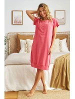 Dámska tehotenská košeľa 4348 koralová - Doctornap Dámska tehotenská košeľa 4348 koralová - Doctornap