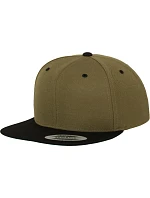Flexfit 6089M 6-panelová snapbacková čiapka 55.6089 olivová/čierna Flexfit 6089M 6-panelová snapbacková čiapka 55.6089 olivová/čierna