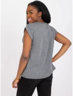 Tričko RV TS 4833.45P tmavo šedá