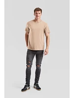 Fruit of the Loom Iconic 195 T Pánske tričko z hrubého materiálu 16.1422 biele