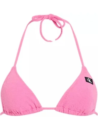 Dámska plavková podprsenka TRIANGLE-RP KW0KW02394 TOZ pink - Calvin Klein