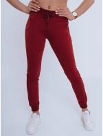 Dámske tepláky JULIET bordová FashionStreet UY0823