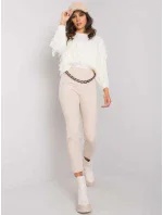 Nohavice LC SP 21Y 5015.64P svetlo béžové