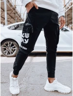 Pánske bojové nohavice čierne FashionStreet UX4306