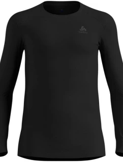 Pánske tričko Odlo BL TOP crew neck l/s ACTIVE WARM ECO veľkosť M Black