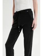 Vamp - Zamatové nohavice s vysokým pásom 21192 - Vamp Vamp - Zamatové nohavice s vysokým pásom 21192 - Vamp