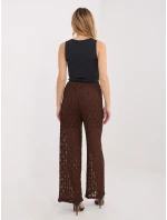 Nohavice IT SP 9965.77 hnedé