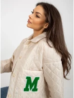 Bunda LK KR 509267.15P svetlo béžová