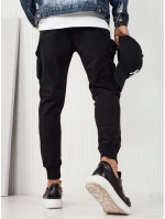 Pánske bojové nohavice čierne FashionStreet UX4161