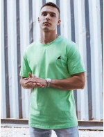 Pánske mätové bavlnené základné tričko FashionStreet RX5572