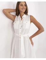 Elegantné dámske maxi šaty v krémovej farbe (A5032) Elegantné dámske maxi šaty v krémovej farbe (A5032)