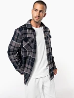 Kariban K 579 Flanelová košeľa s podšívkou zo sherpa fleecu 20.K579 storm grey/navy Kariban K 579 Flanelová košeľa s podšívkou zo sherpa fleecu 20.K579 storm grey/navy